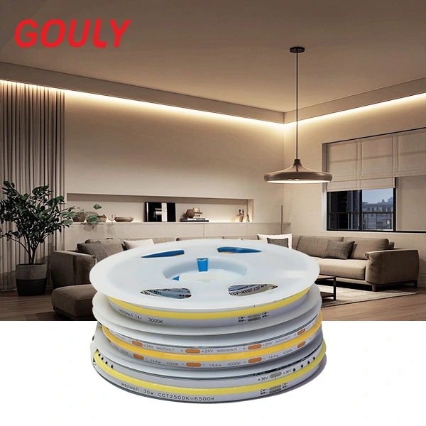 Customized High Brightness Monochrome COB LED Strip Light